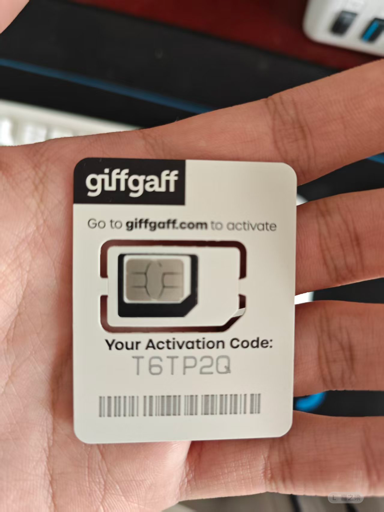 giffgaff 手机卡照片
