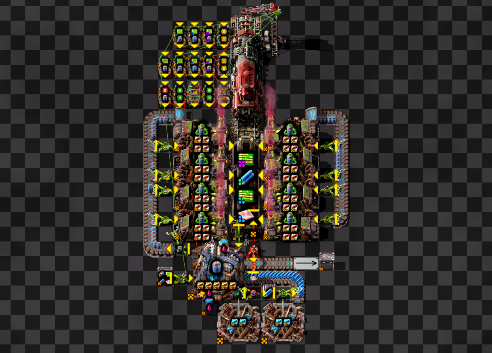 一种面向单核高效性的传说钬板（及传说超导体等）浓缩装置-永久免费异星工厂蓝图