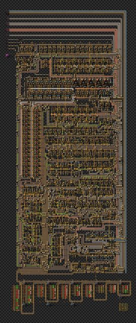 带中央储藏室的超市-永久免费异星工厂蓝图