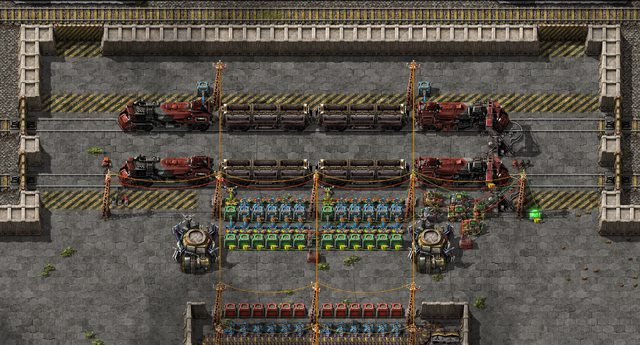 自动供应/建筑列车-永久免费异星工厂蓝图