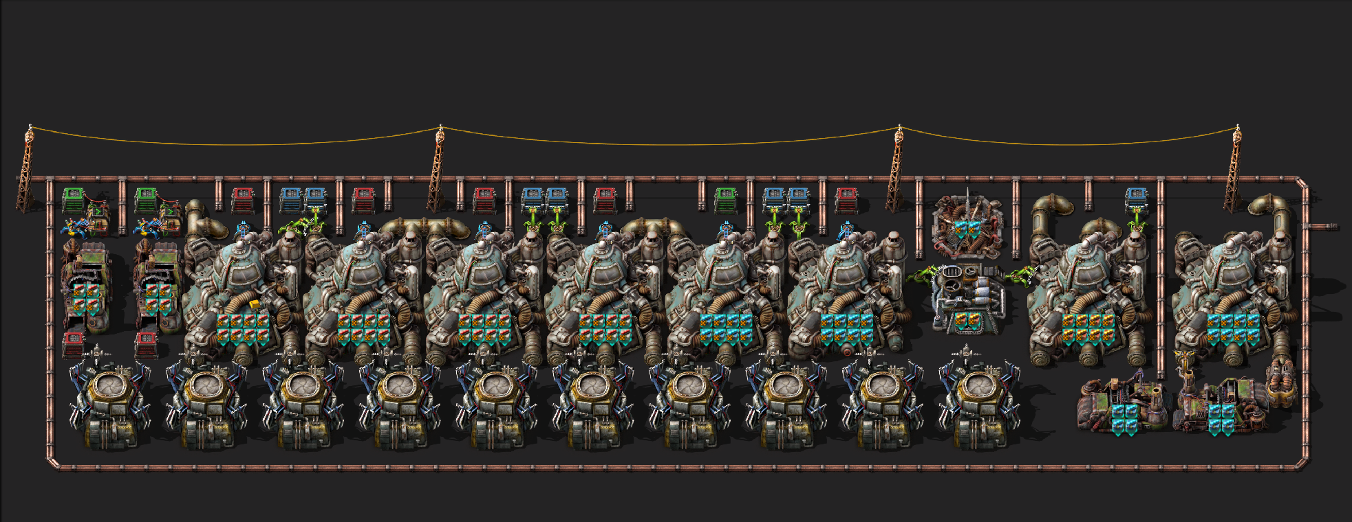 传说磁轨炮塔-永久免费异星工厂蓝图