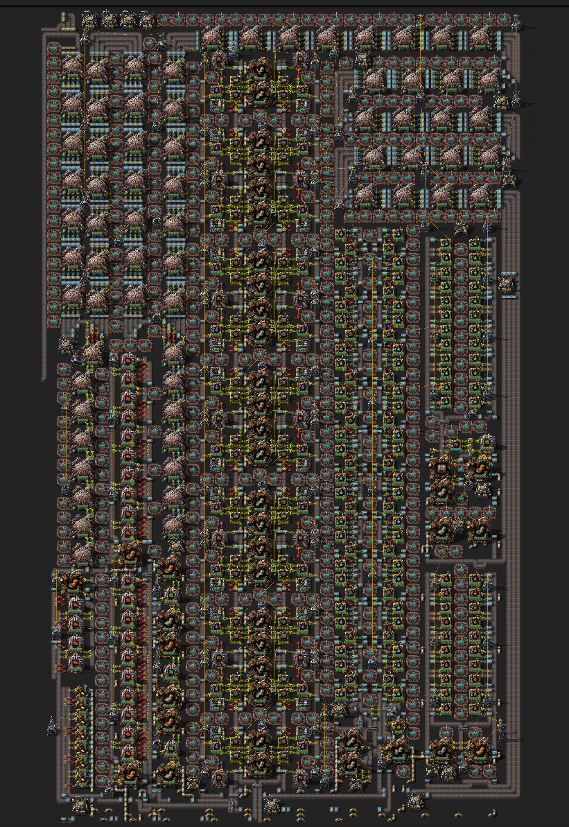 后期科研中心蓝图-永久免费异星工厂蓝图